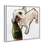 Frenchie and Bubbly