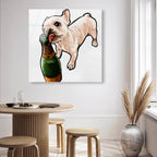Frenchie and Bubbly