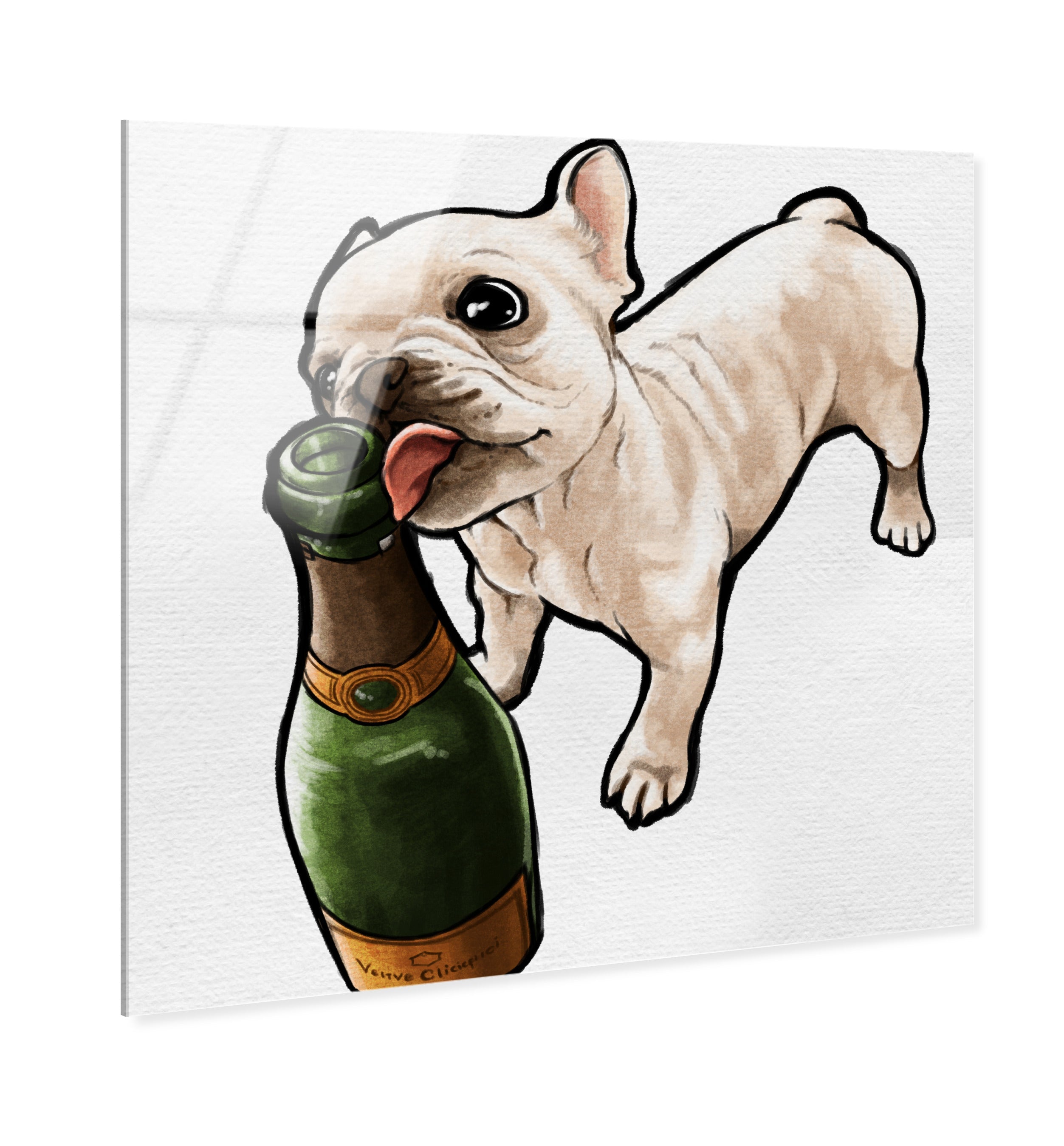 Frenchie and Bubbly