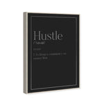 Hustle Typography I SILVER