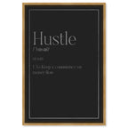 Hustle Typography I SILVER