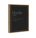 Hustle Typography I SILVER