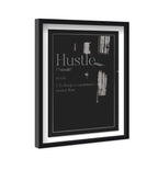 Hustle Typography I SILVER