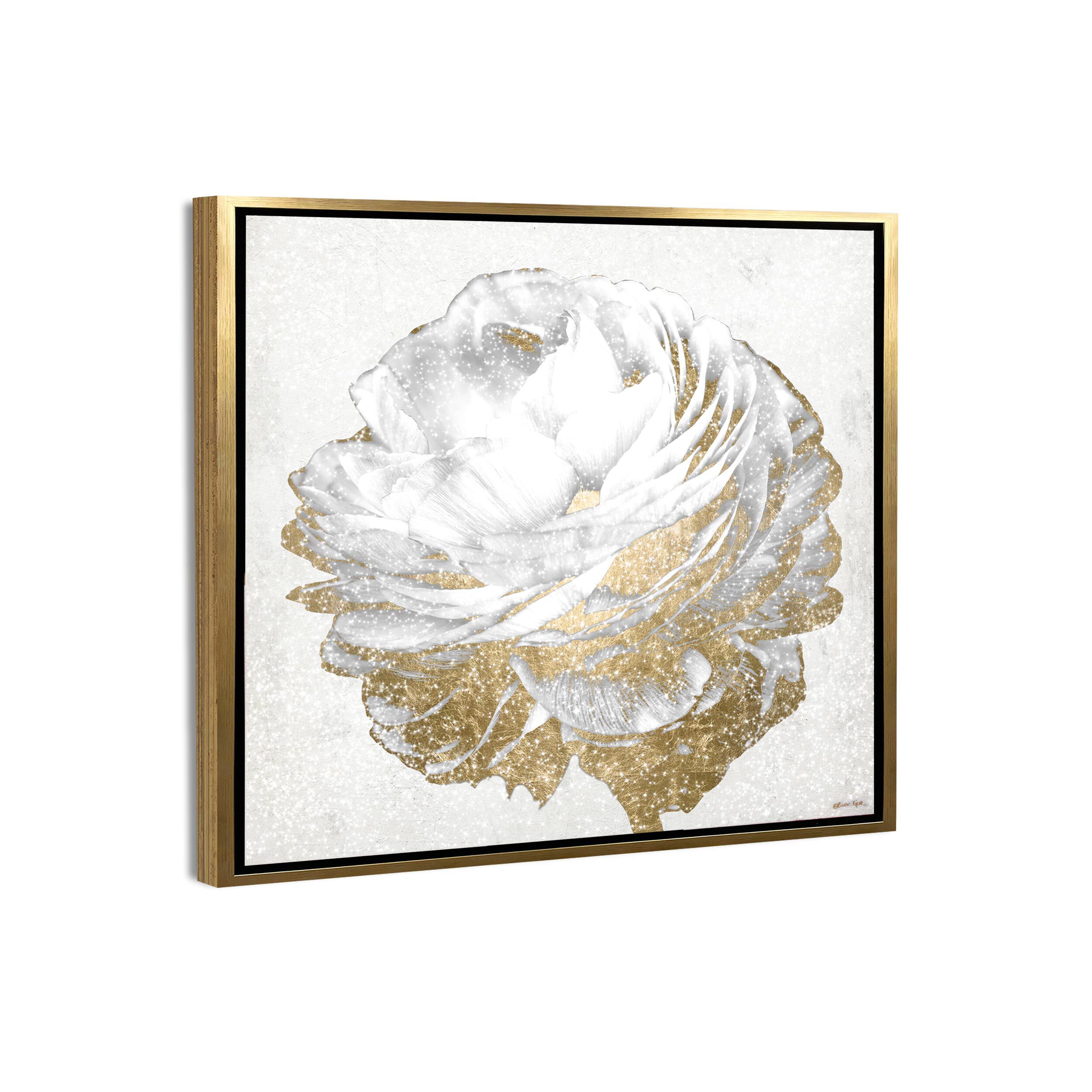 Gold and Light Floral White: Diamond Dust™