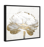 Gold and Light Floral II White
