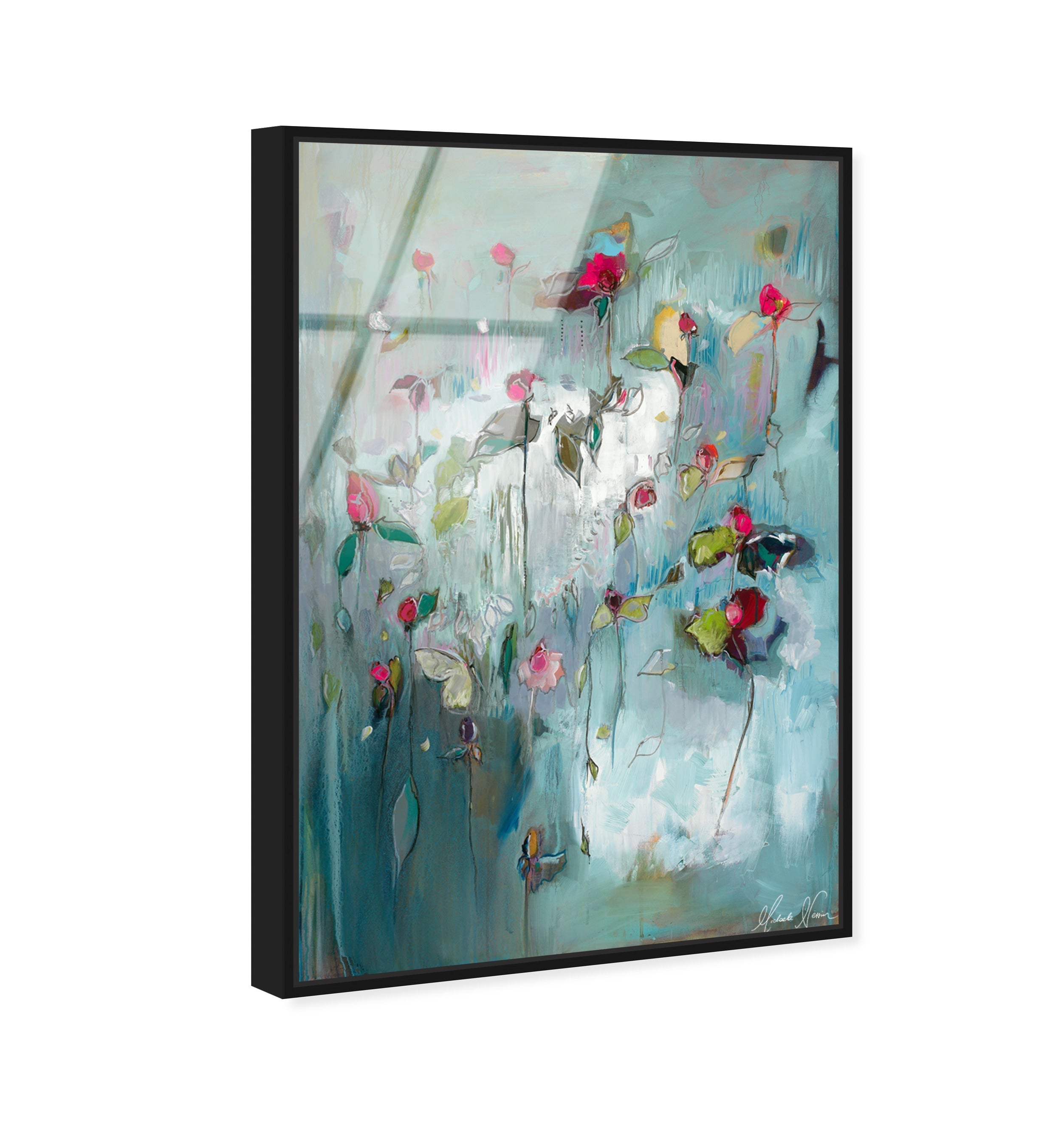 pale blue influence 1 by Michaela Nessim
