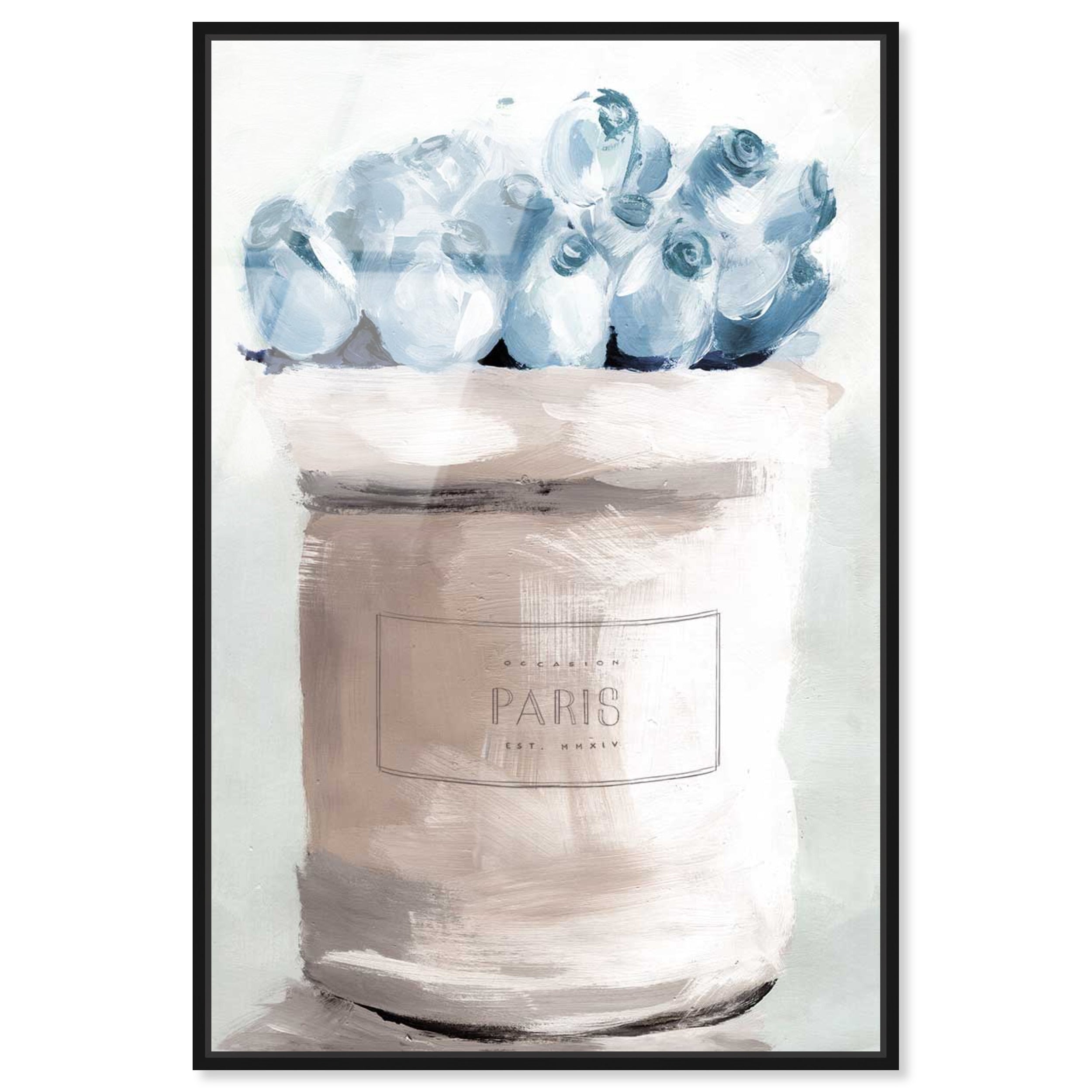 Blue Flowers From Paris