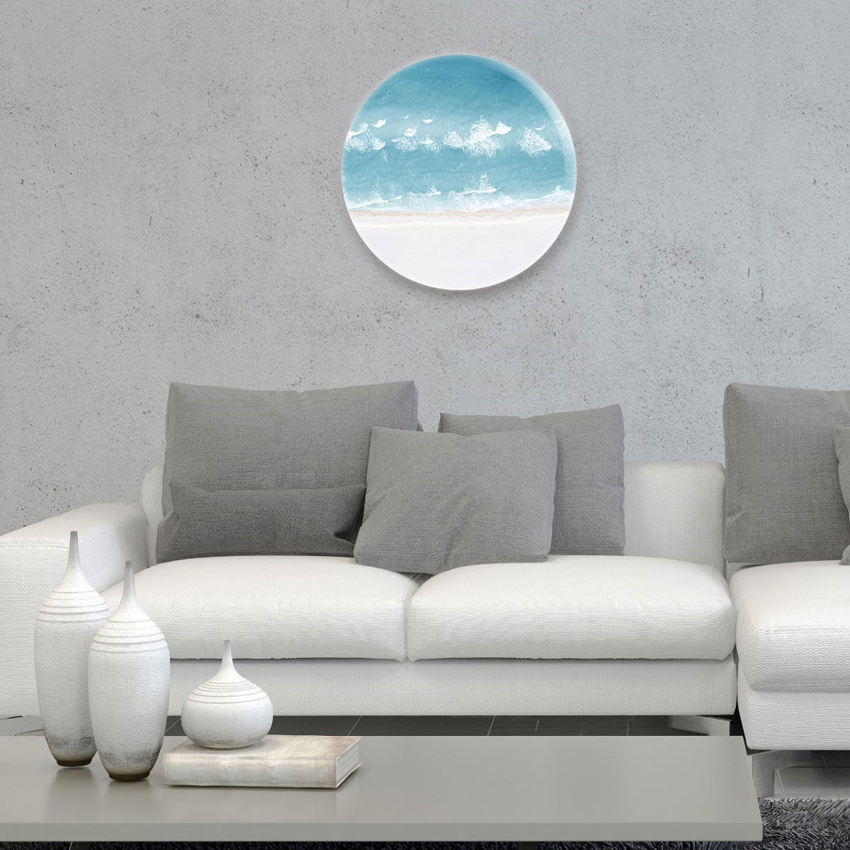 Calm Perfect Ocean Dark