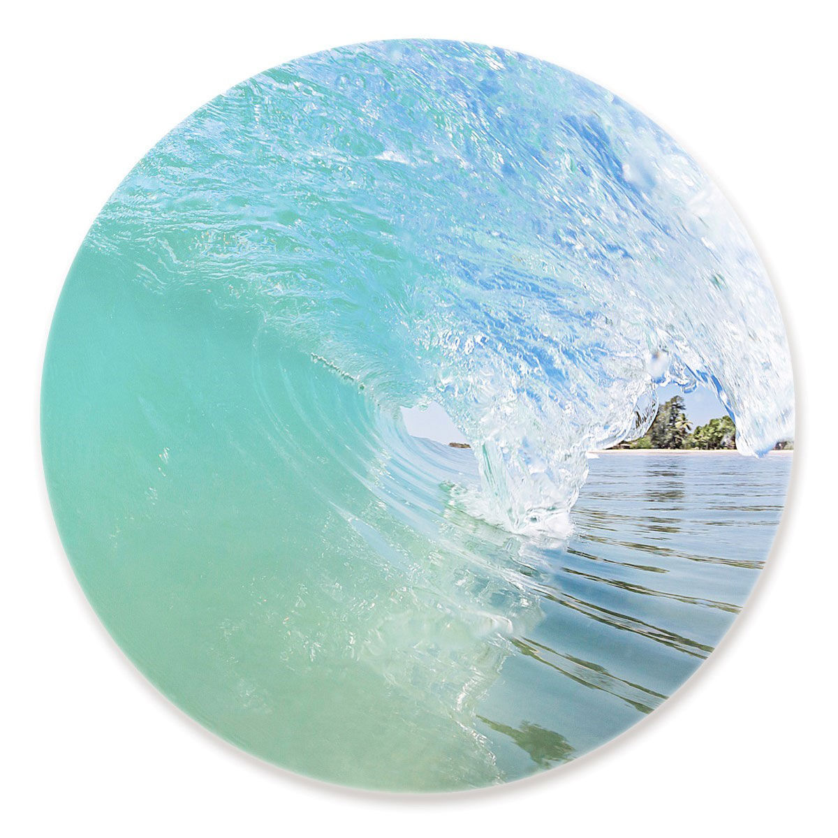 Breaking Wave Light Circle by David Fleetham Main image