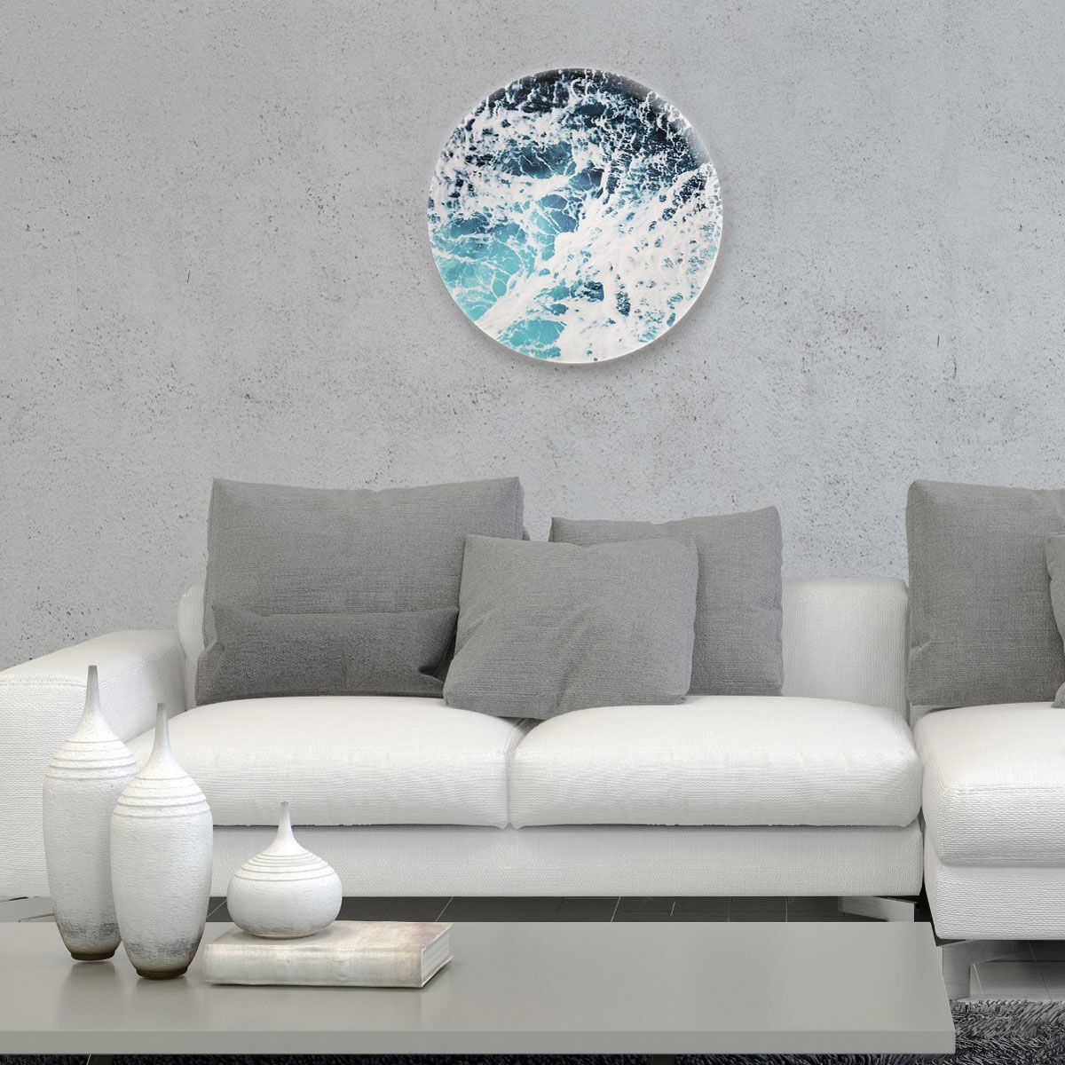Mykonos Water II Circle