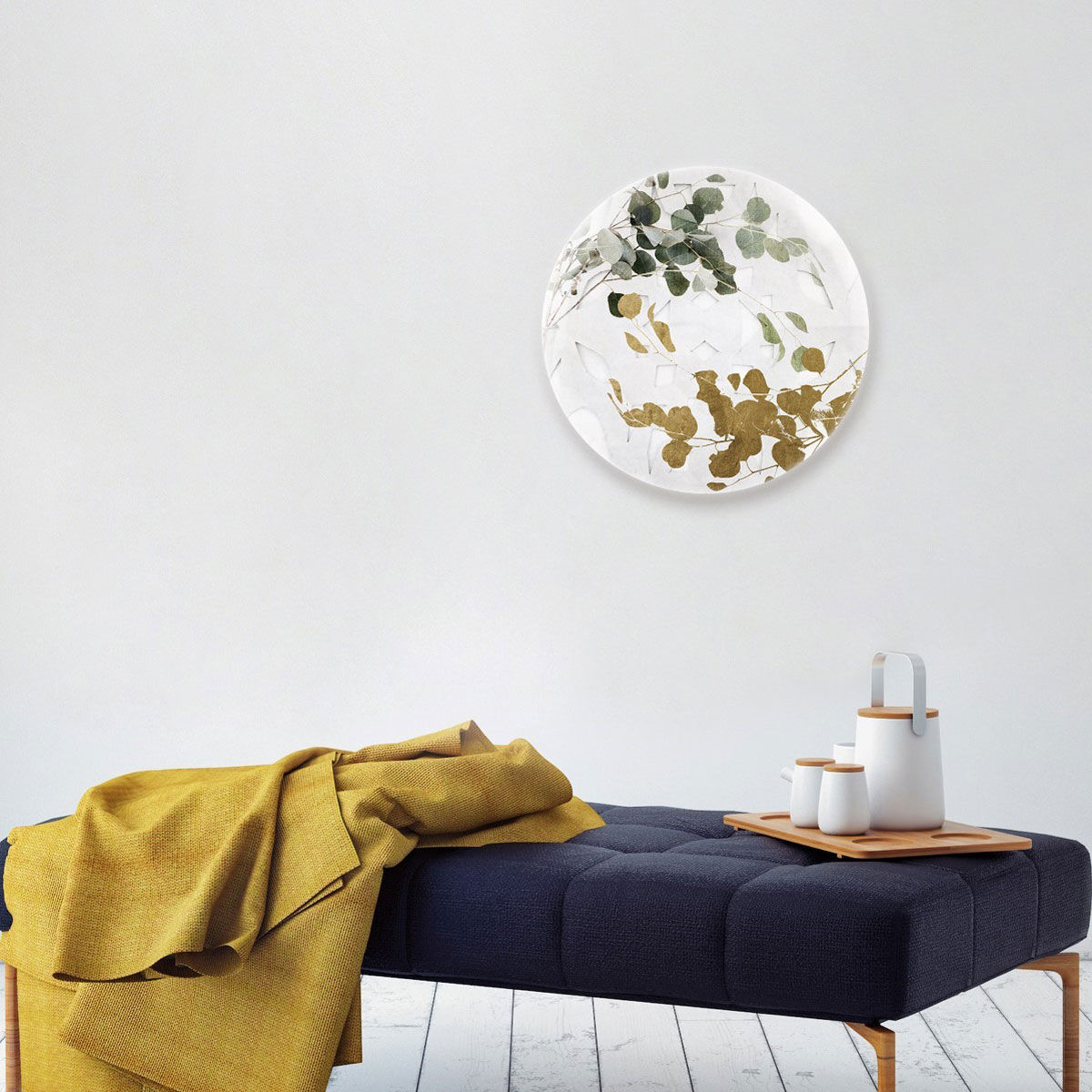 Golden Leaves Circle Secondary image