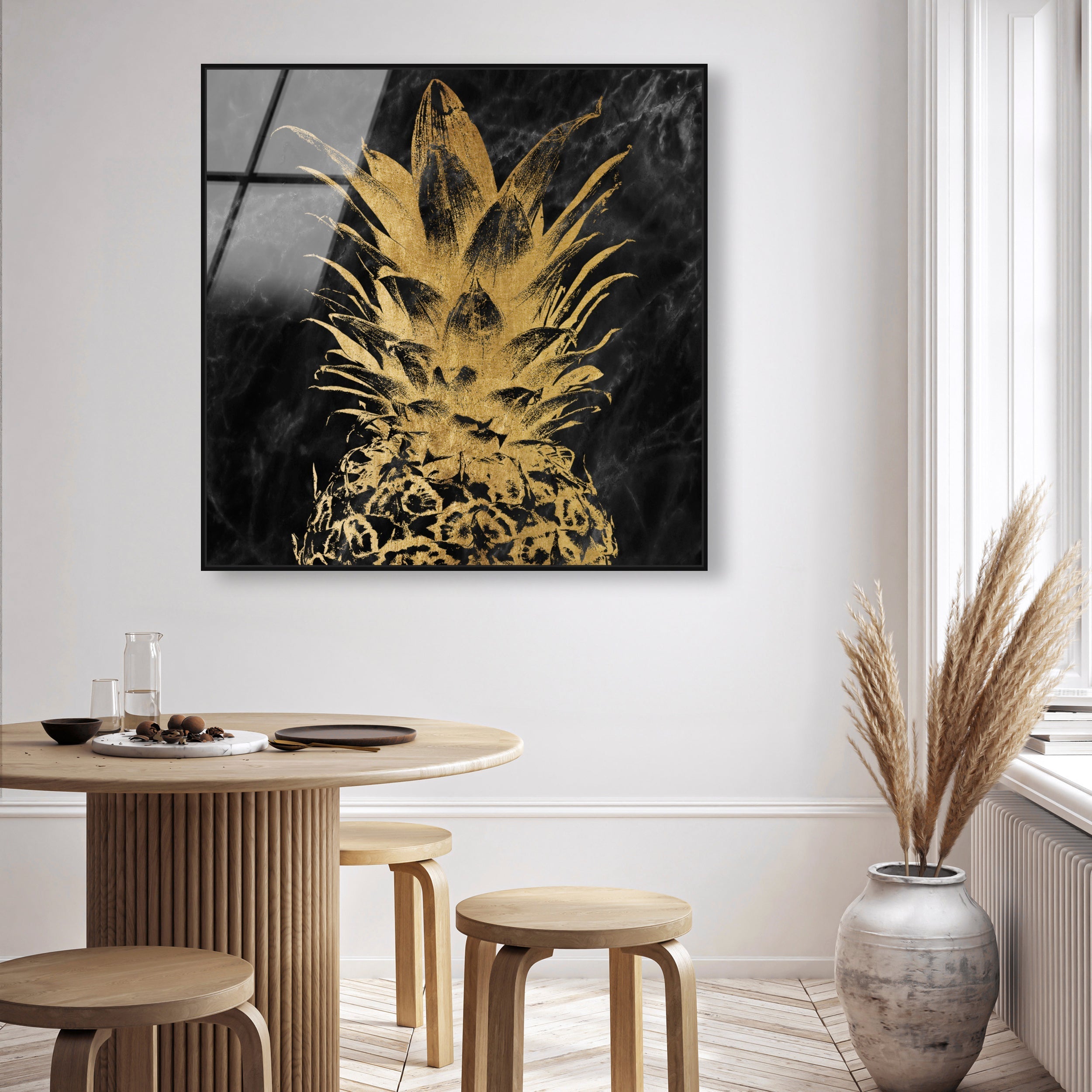 Black Marble Pineapple