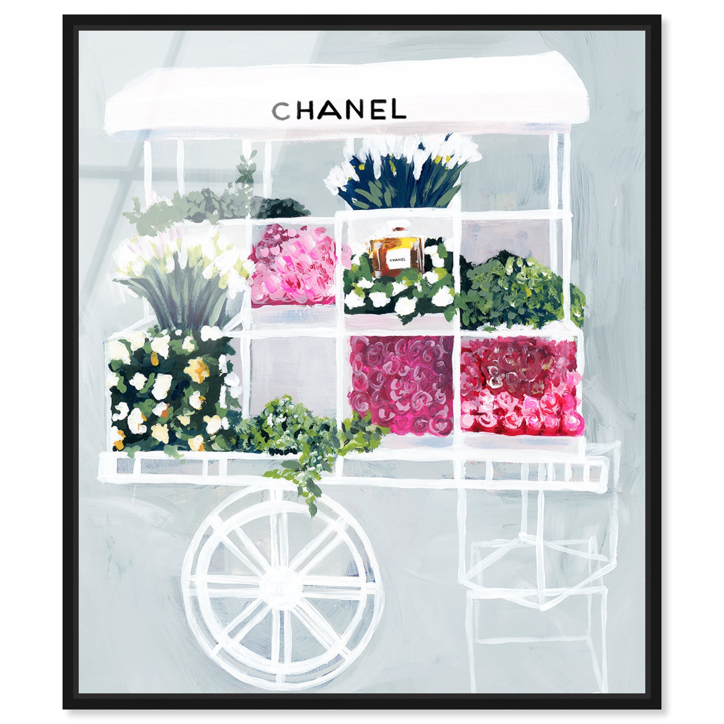 Fashion Flower Cart