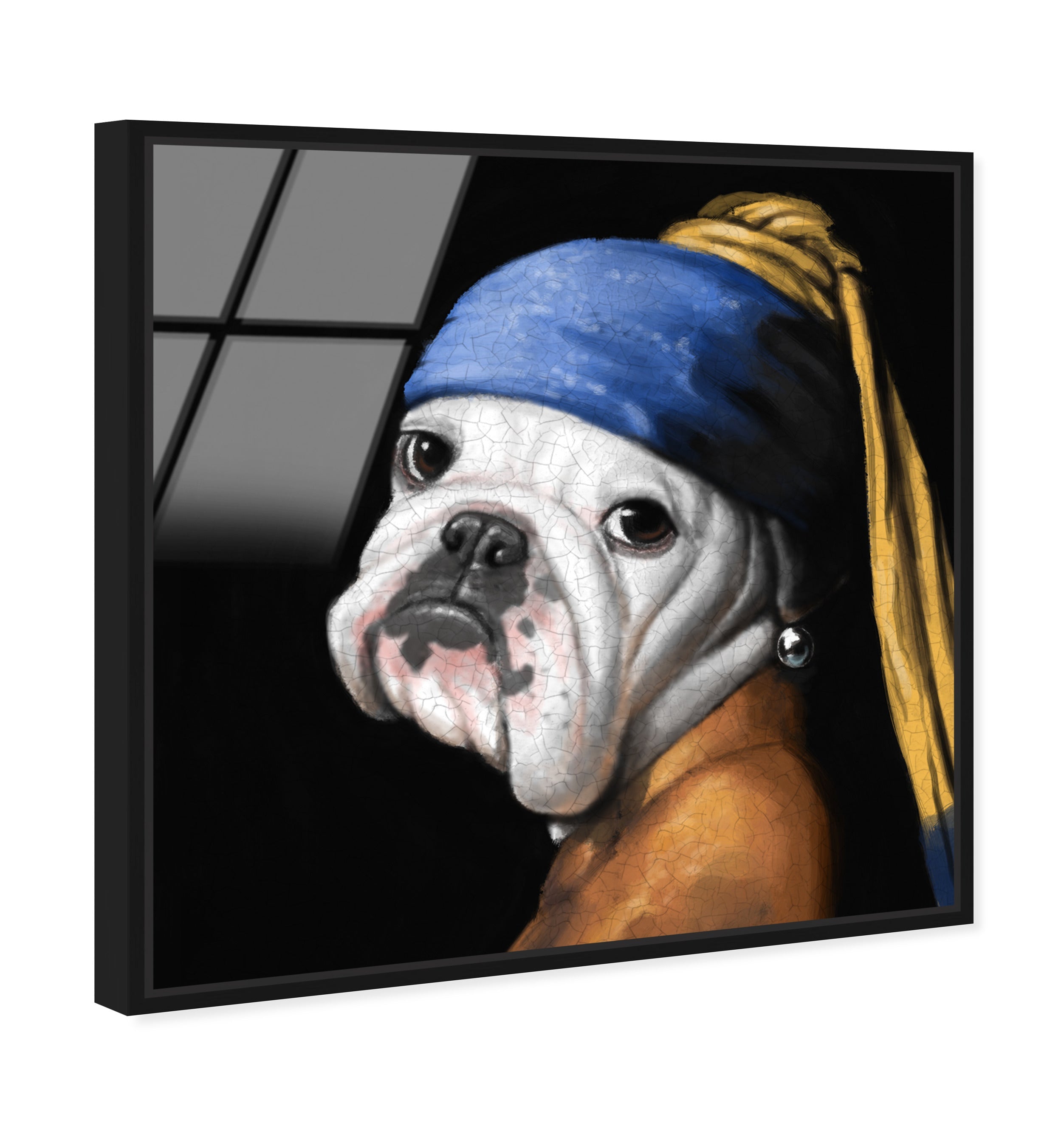 Dog With the Pearl Earring Square