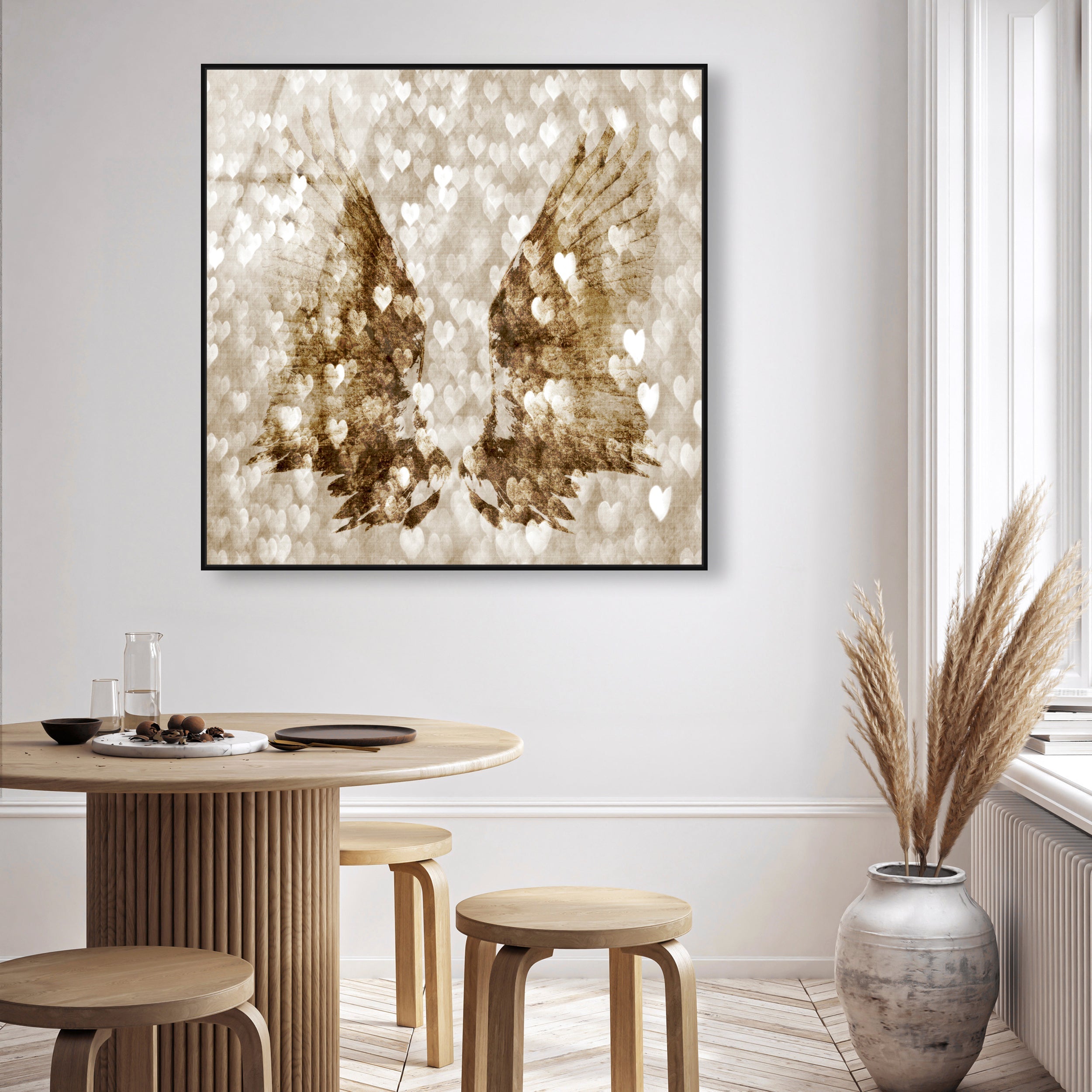 My Gold Heart Wings