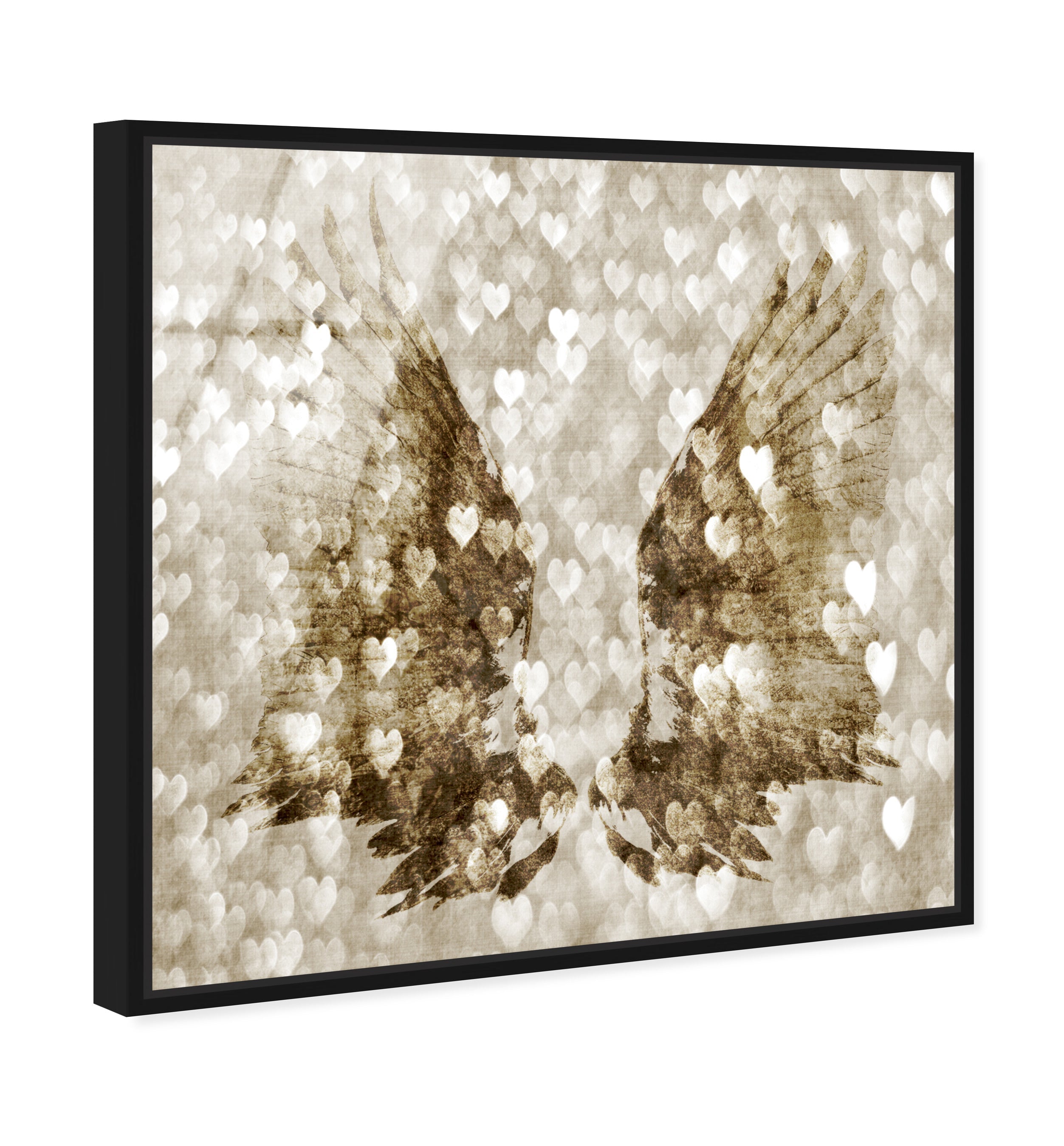 My Gold Heart Wings