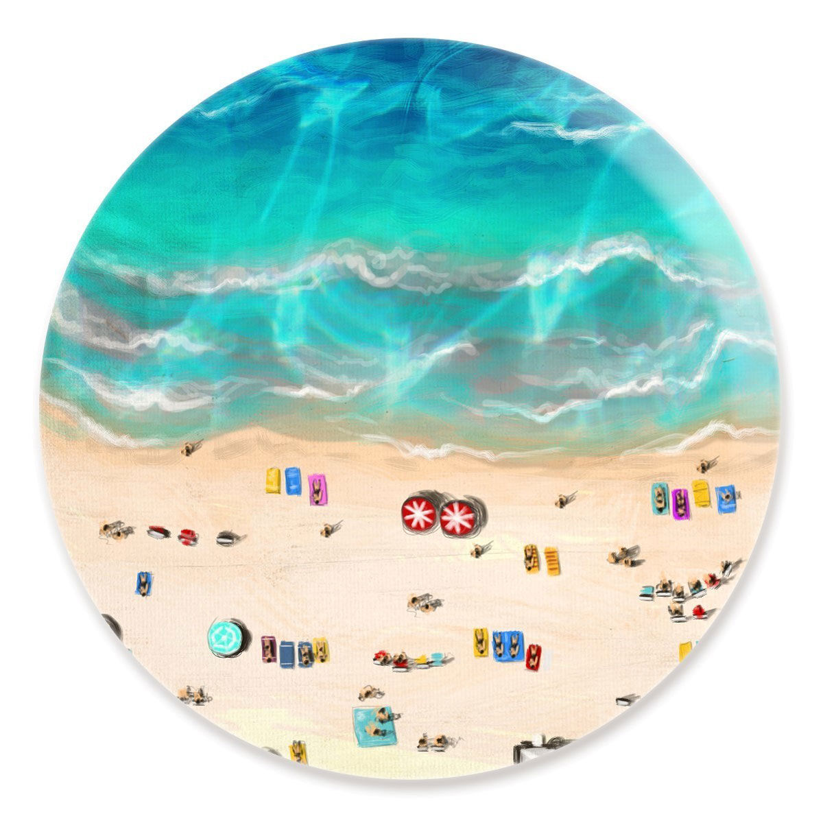 A Day at the Beach Round