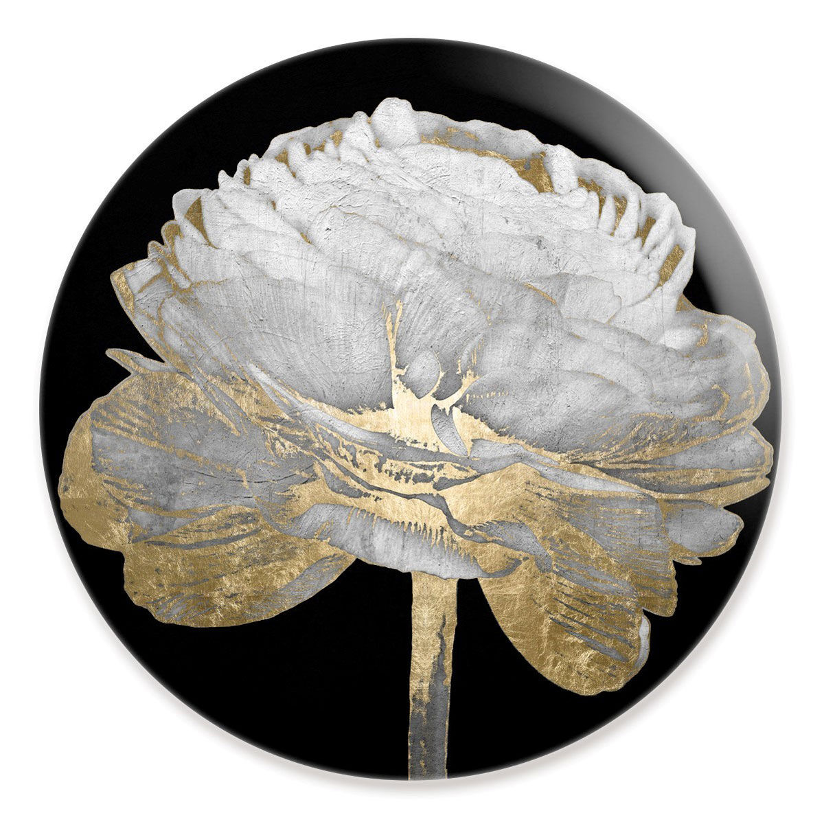 Gold and Light Floral II Round Main image