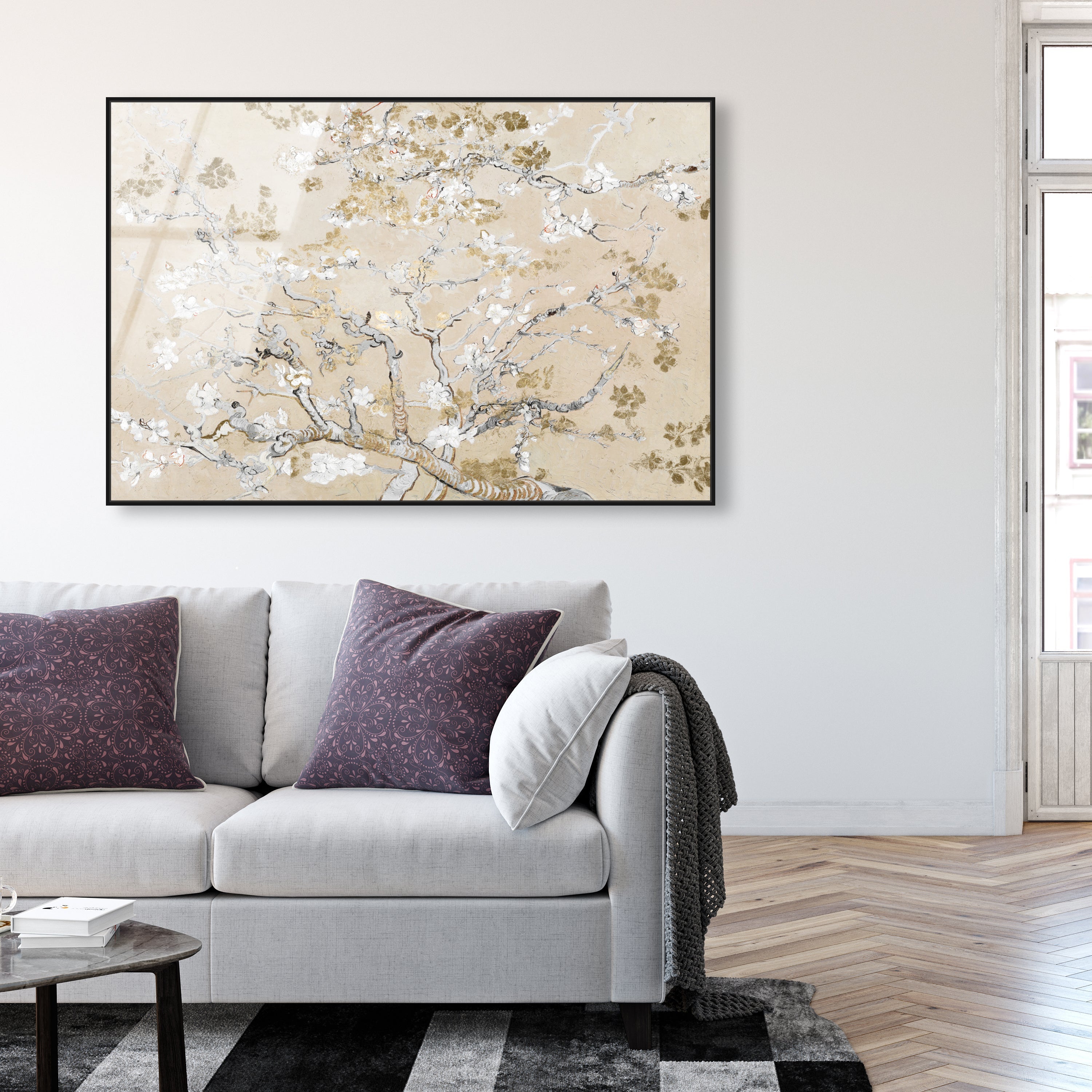Van Gogh in Golden Blossoms Inspiration