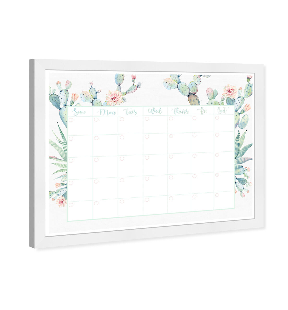 Cactus Monthly Calendar