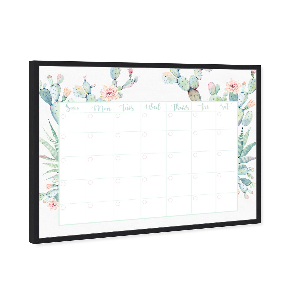 Cactus Monthly Calendar