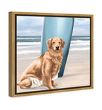 Surfer Golden Retriever