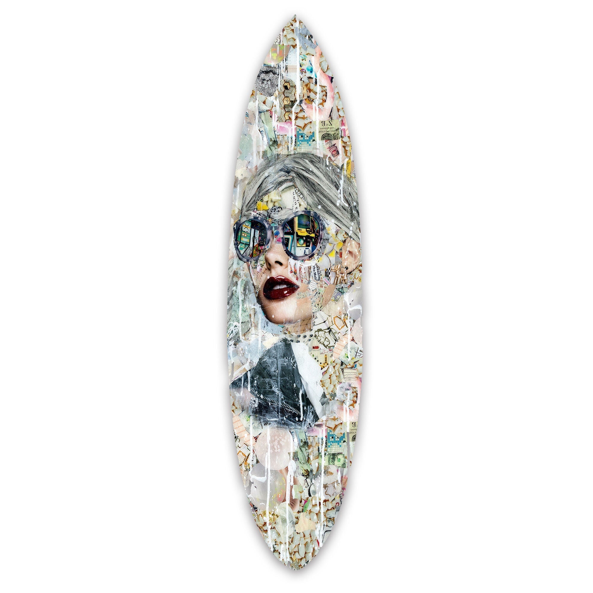 Pop Sirens | Surfboard Gallery Wall