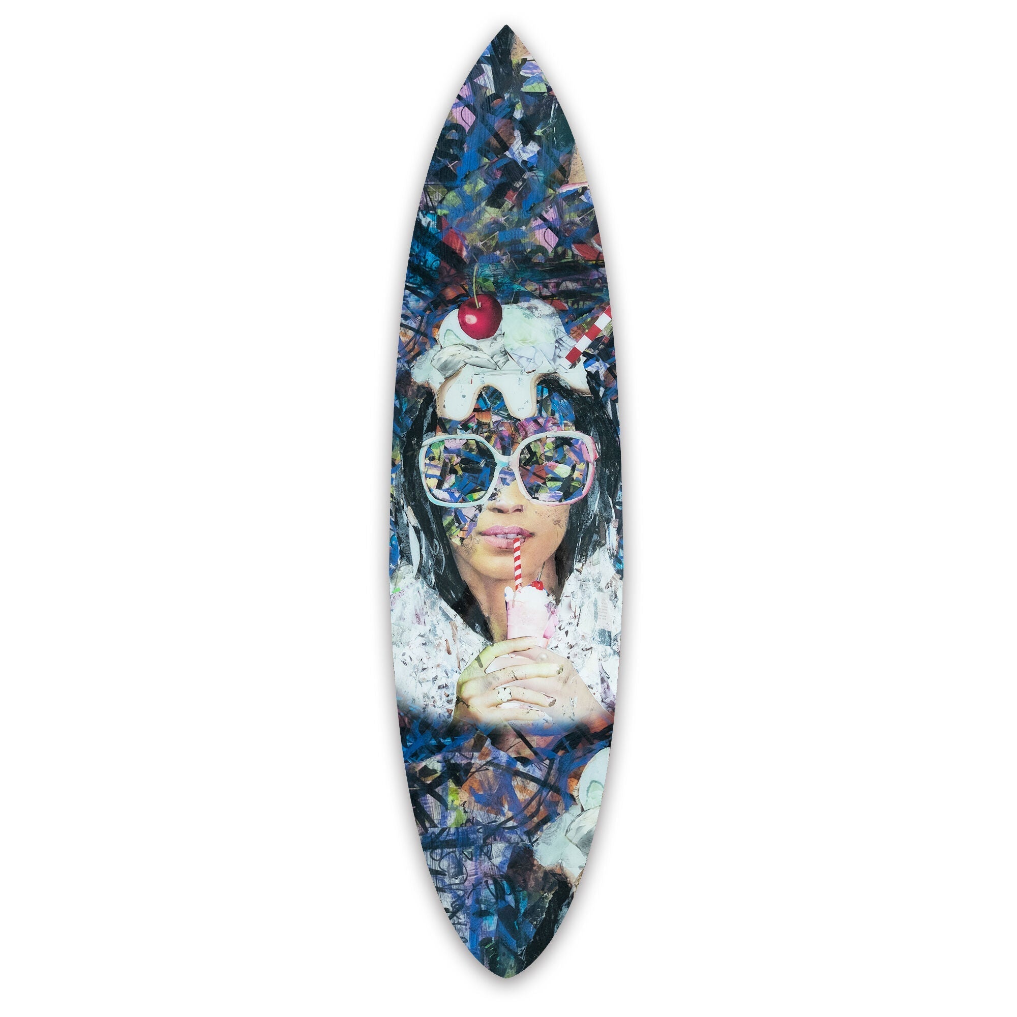 Pop Sirens | Surfboard Gallery Wall