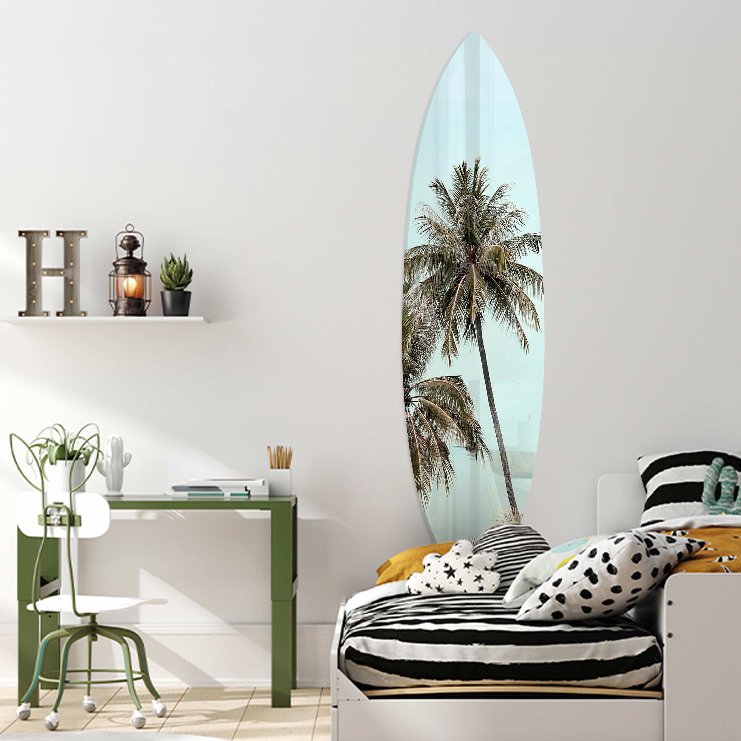 Palm Acrylic Surfboard Secondary image