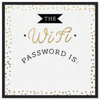 Wifi Confetti Gold