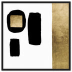 No Balance - with hand-applied Gold Leaf