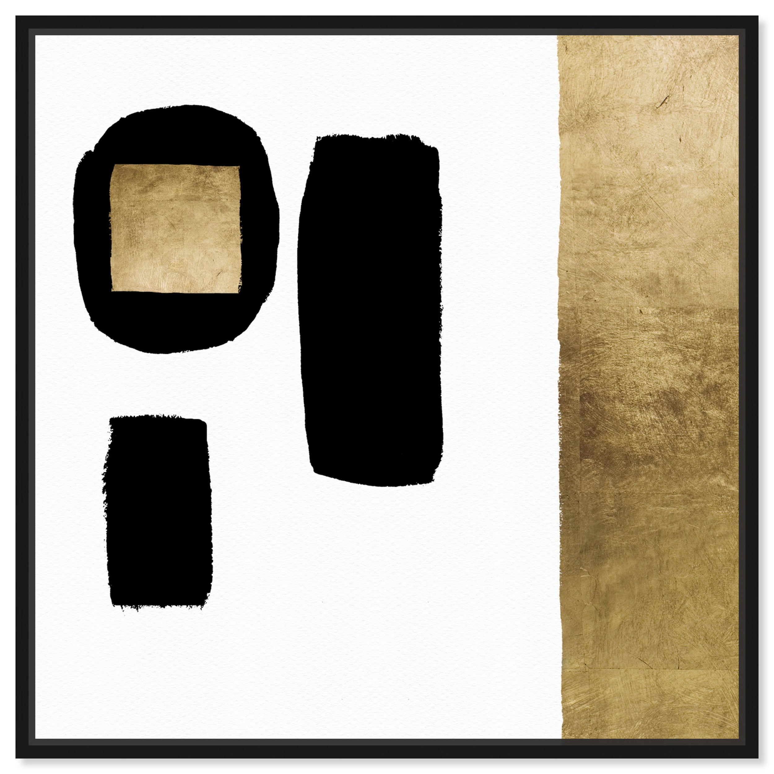 No Balance - with hand-applied Gold Leaf