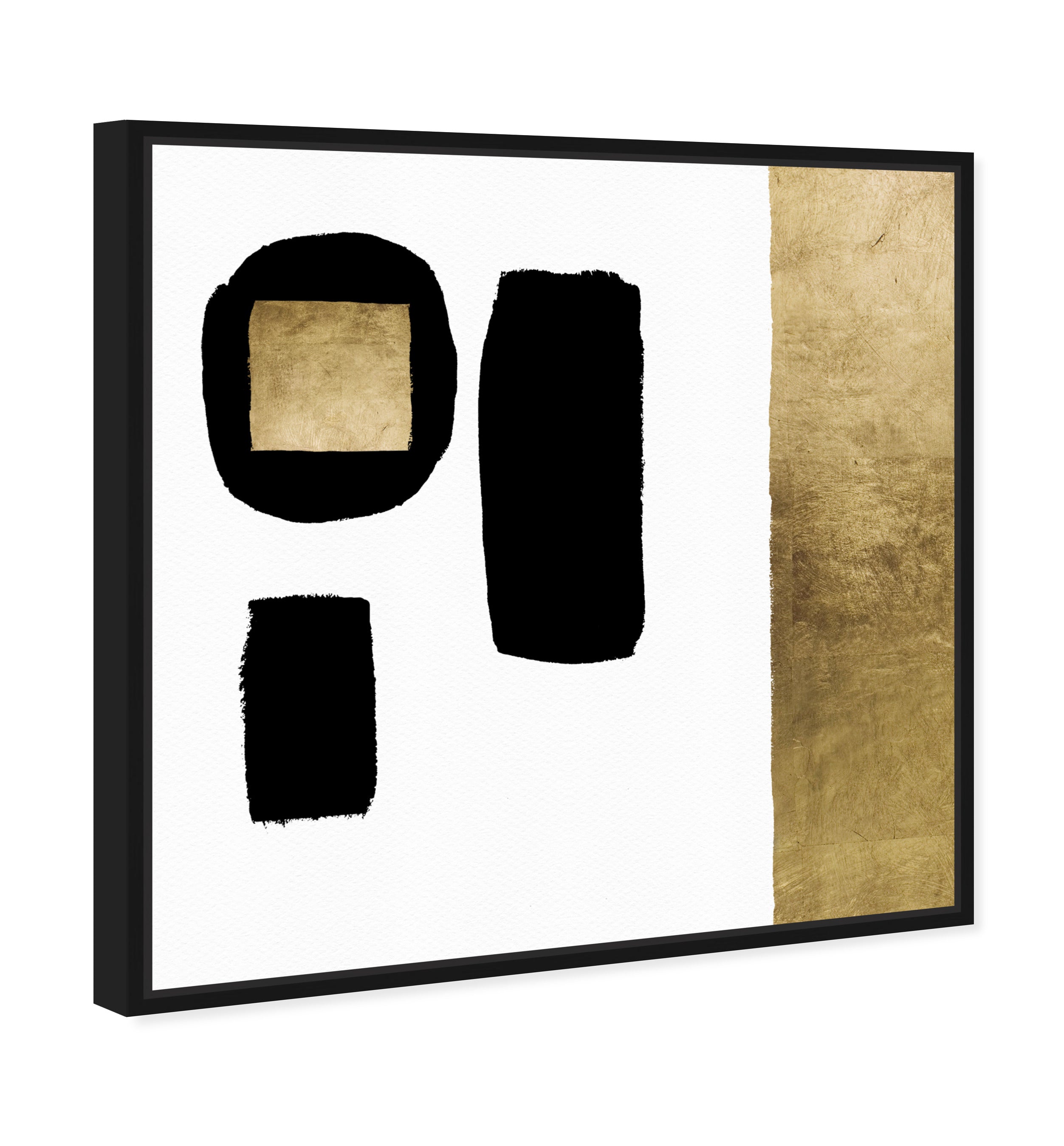 No Balance - with hand-applied Gold Leaf