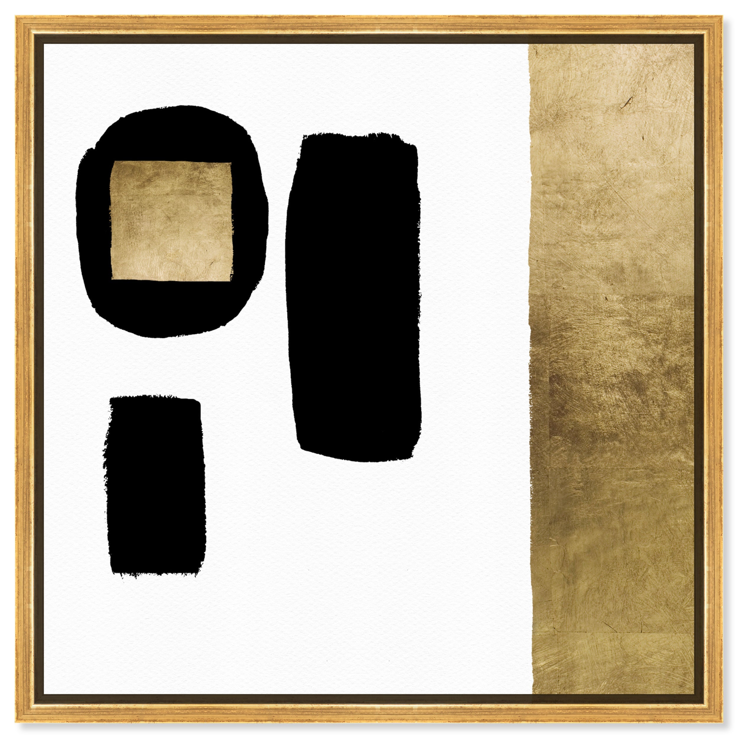 No Balance - with hand-applied Gold Leaf