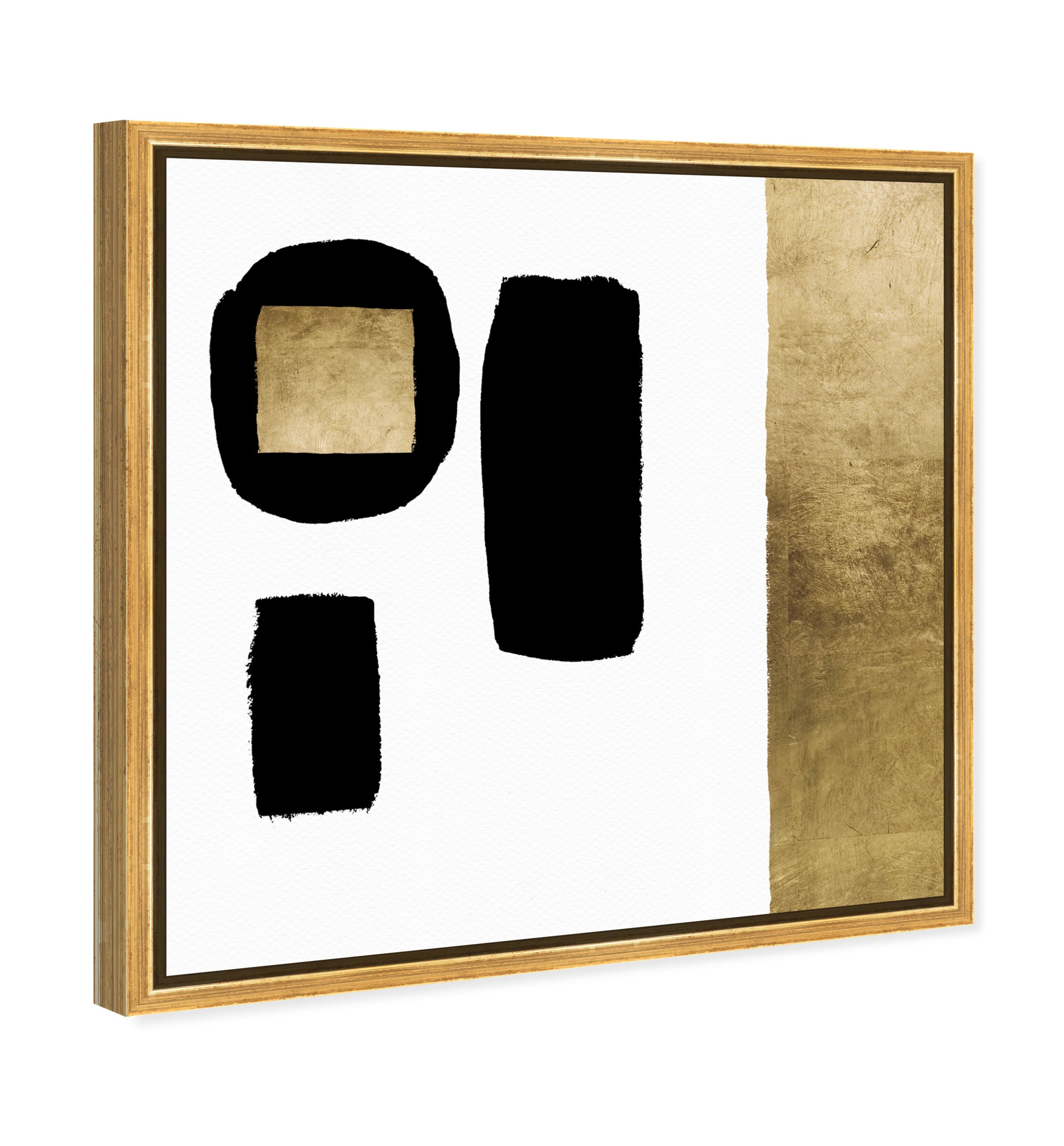 No Balance - with hand-applied Gold Leaf