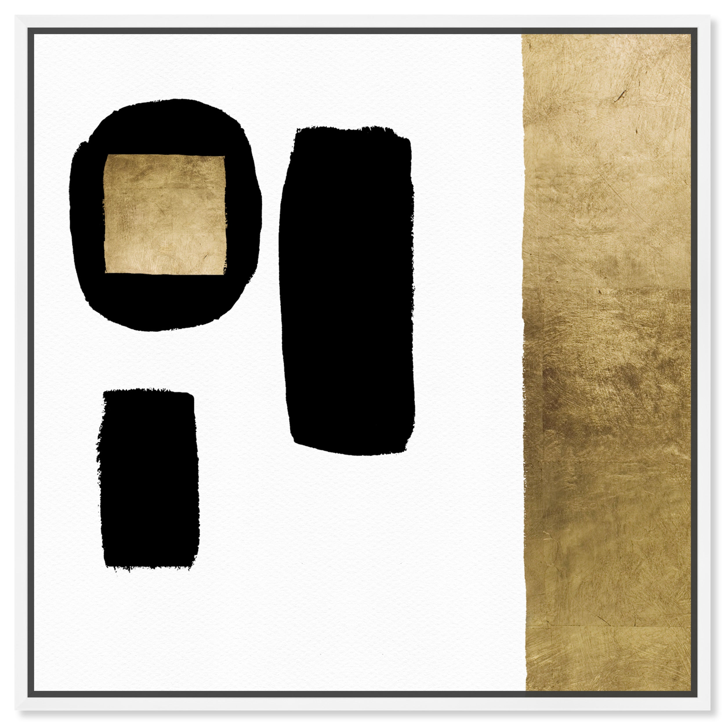 No Balance - with hand-applied Gold Leaf