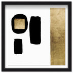 No Balance - with hand-applied Gold Leaf