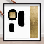 No Balance - with hand-applied Gold Leaf