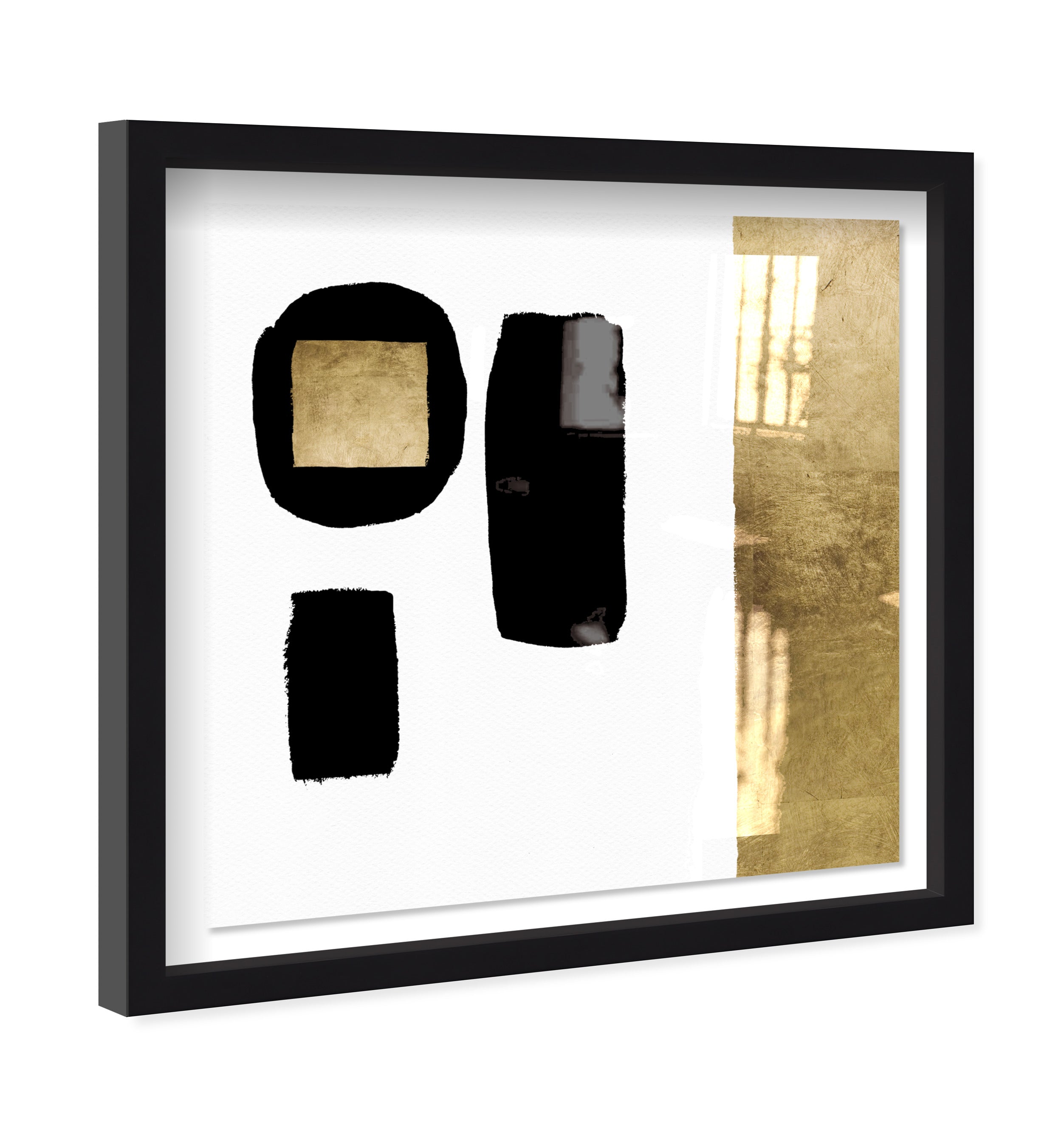 No Balance - with hand-applied Gold Leaf