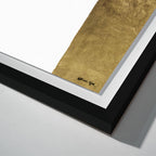 No Balance - with hand-applied Gold Leaf