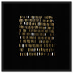 Gold Teeth - with hand-applied Gold Leaf