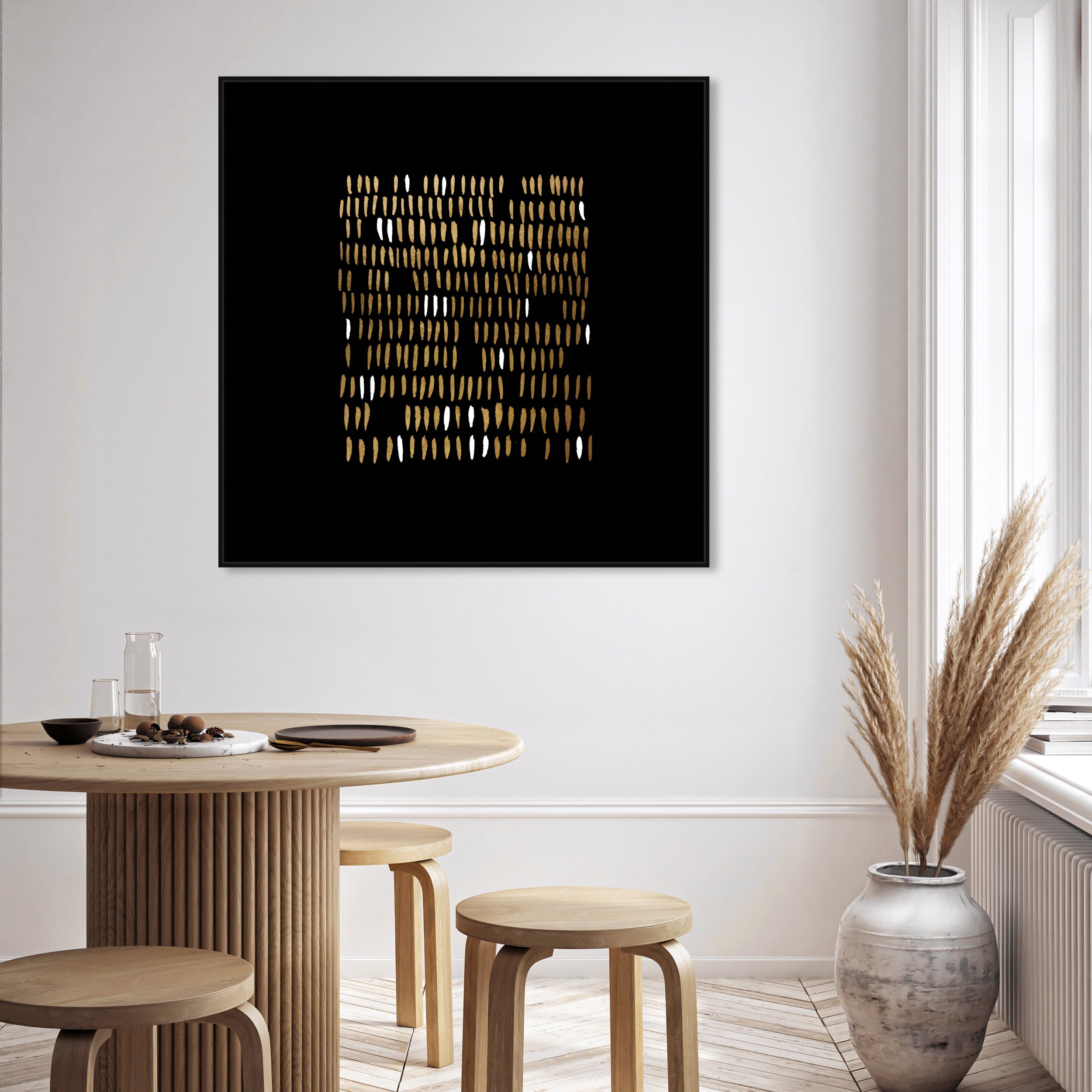 Gold Teeth - with hand-applied Gold Leaf