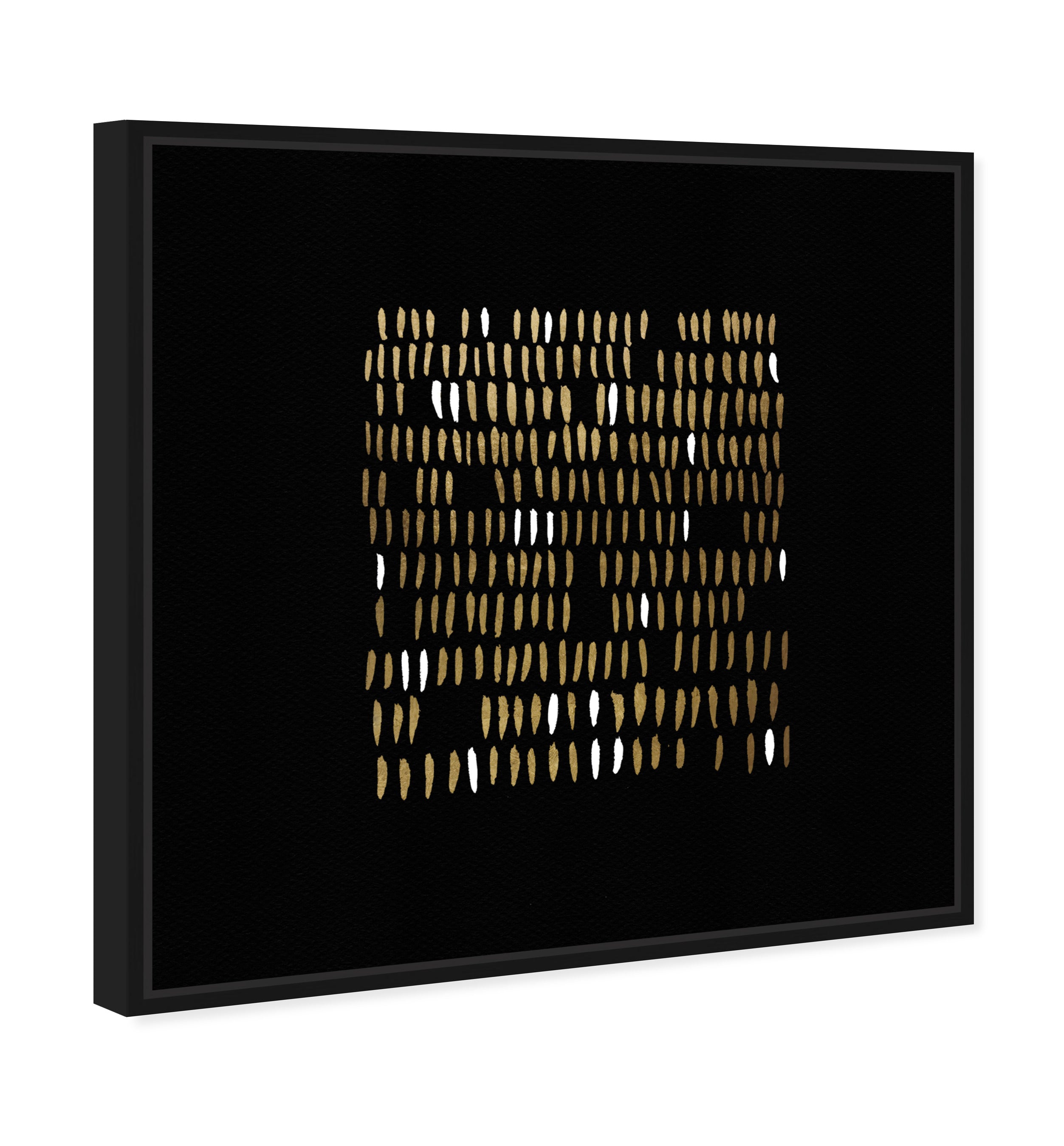 Gold Teeth - with hand-applied Gold Leaf