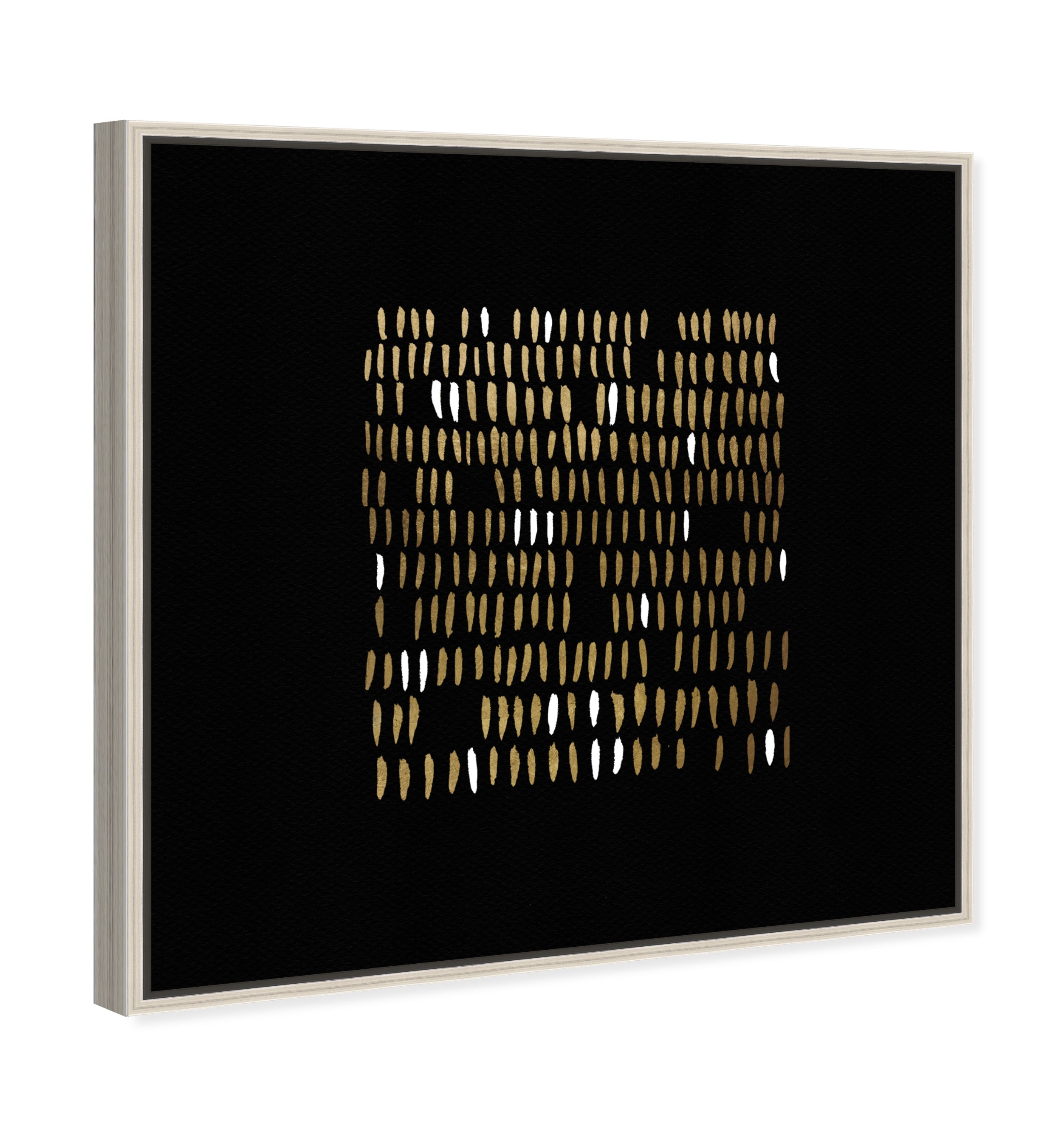 Gold Teeth - with hand-applied Gold Leaf