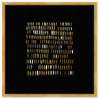 Gold Teeth - with hand-applied Gold Leaf