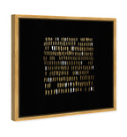 Gold Teeth - with hand-applied Gold Leaf