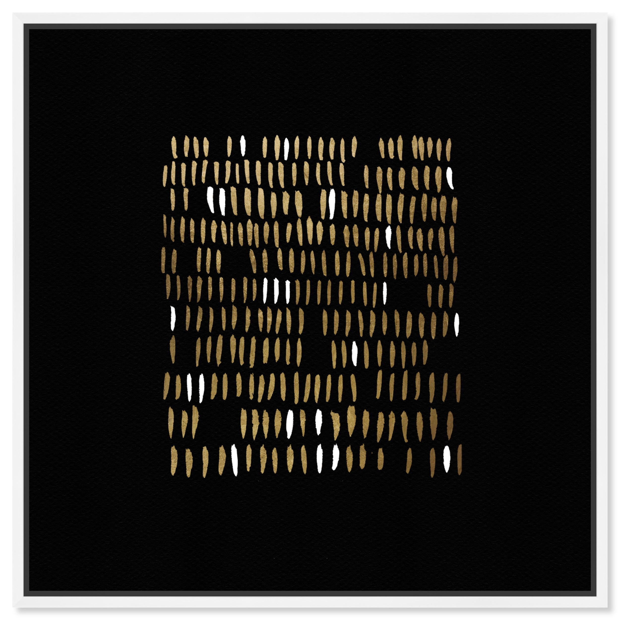 Gold Teeth - with hand-applied Gold Leaf