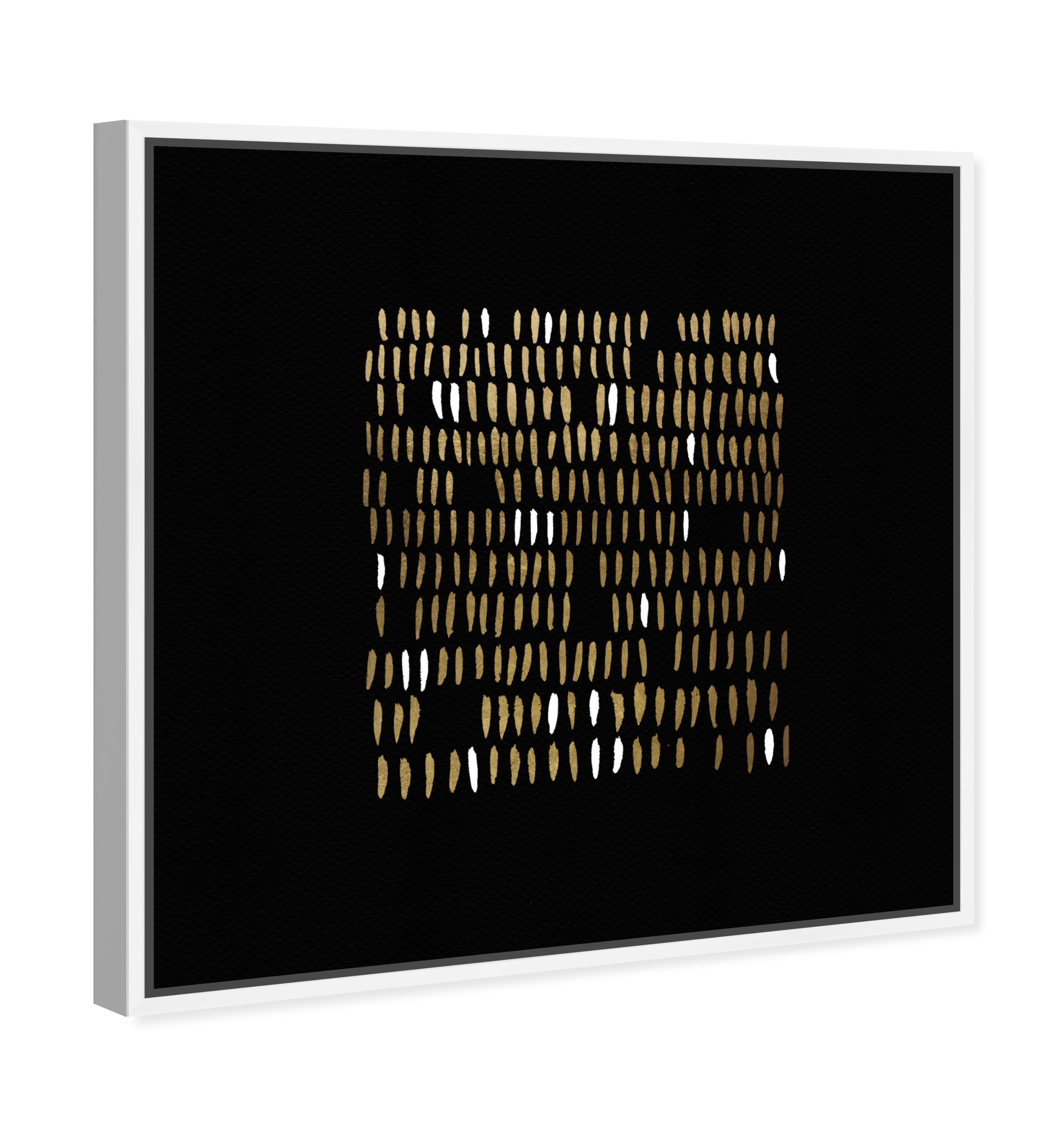 Gold Teeth - with hand-applied Gold Leaf