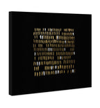 Gold Teeth - with hand-applied Gold Leaf