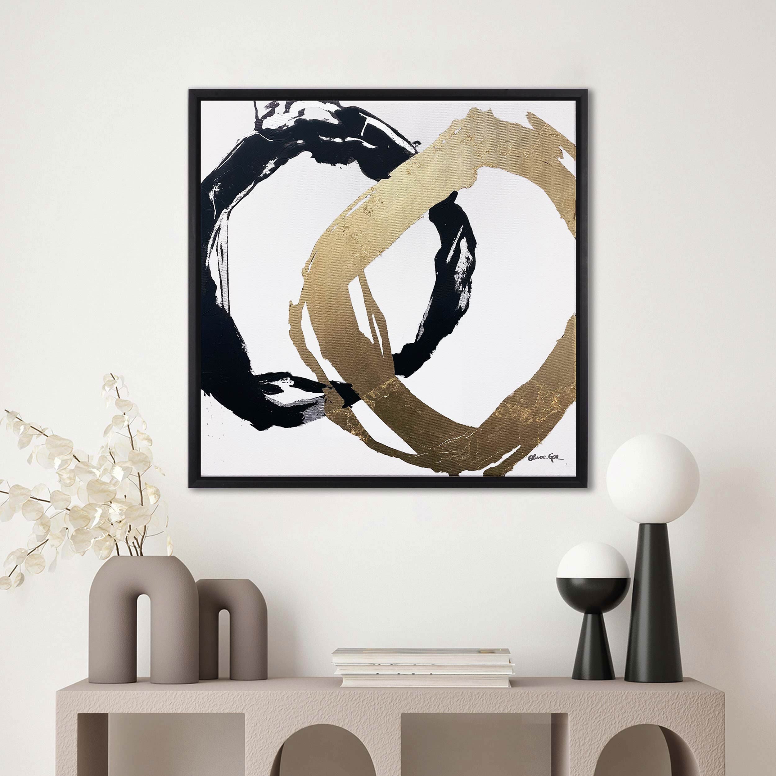 Balanced Rings- With Silver and Gold Leaf Main image